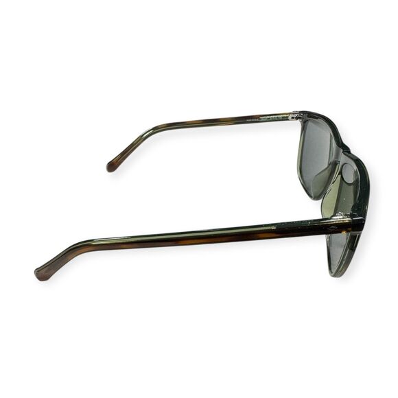 Fossil Havana Green Rectangle Sunglasses FOS3135 145mm Dark Green Lenses w/ Case main image 8